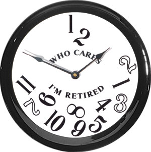 retired-clock