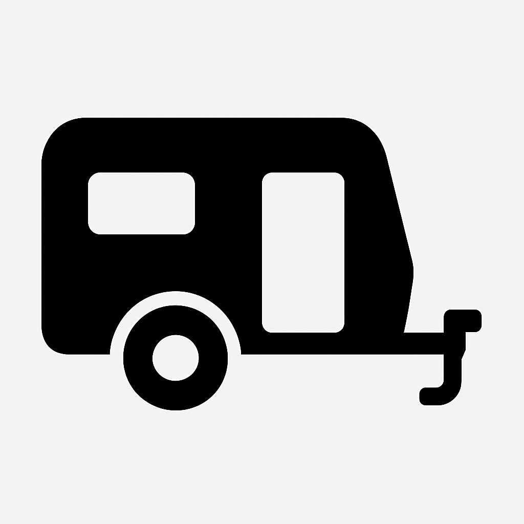 Rear Trailer Hitch Icon