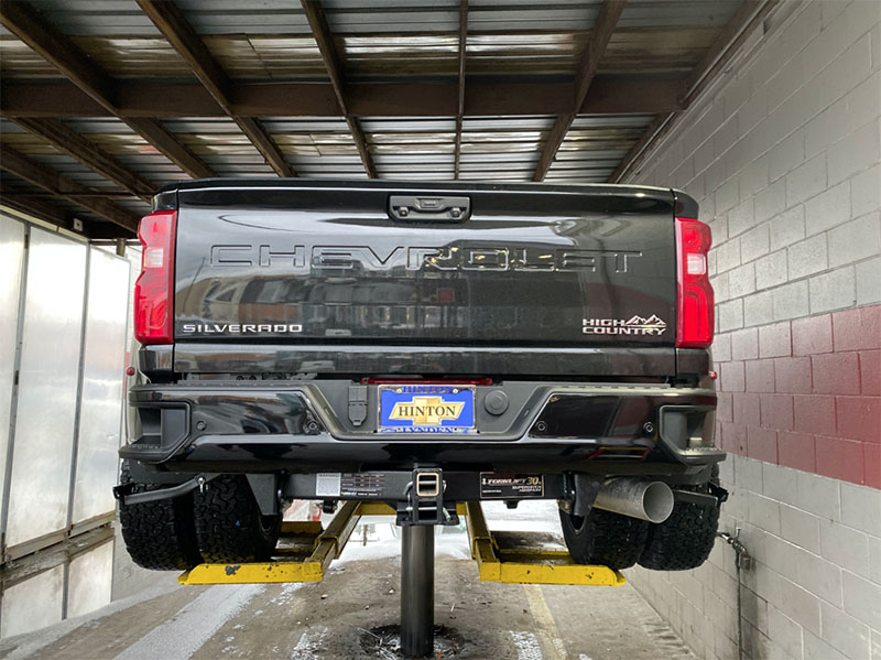 Truck Camper Hitch Extension