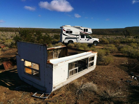 Flipped Truck Camper