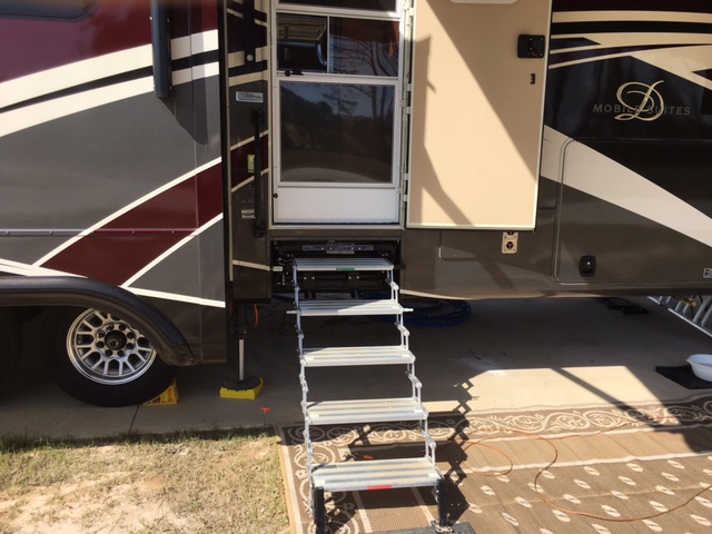 GlowStep Revolution RV Steps 4