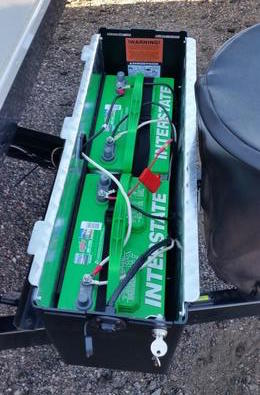 RV battery Box