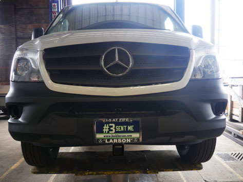  Mercedes Sprinter Van North Hitch - Front Mounted Receiver Hitch