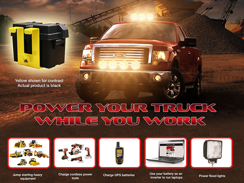  POWER YOUR TRUCK WHILE YOU WORK