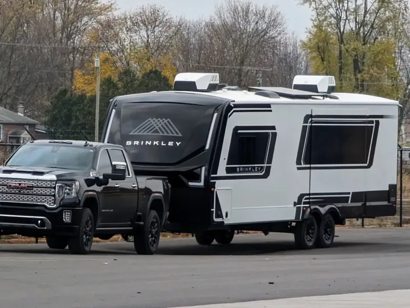 GlowStep REVOLUTION for Brinkley RV trailers