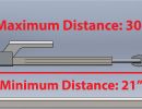 FastGun Wobble Stopper minimum and maximum distance