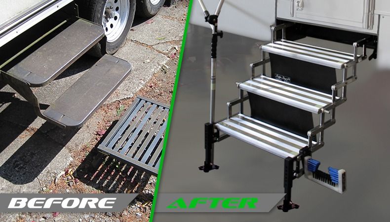GlowStep REVOLUTION installed on RV