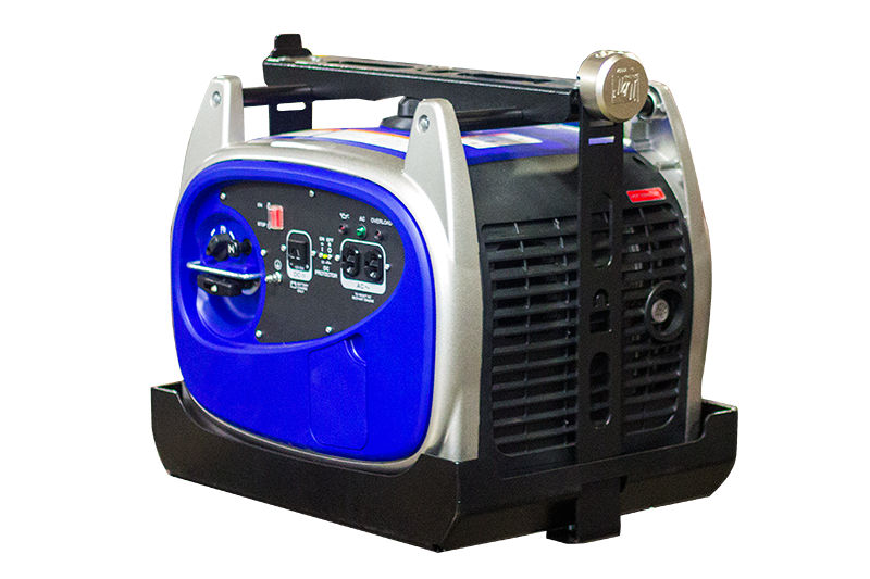 Lock and Load Sidekick Generator Tray secures expensive accessories to your RV.