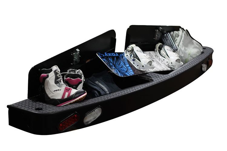 Spacious storage compartments