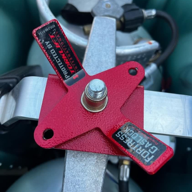 Airstream-compatible RV security accessories