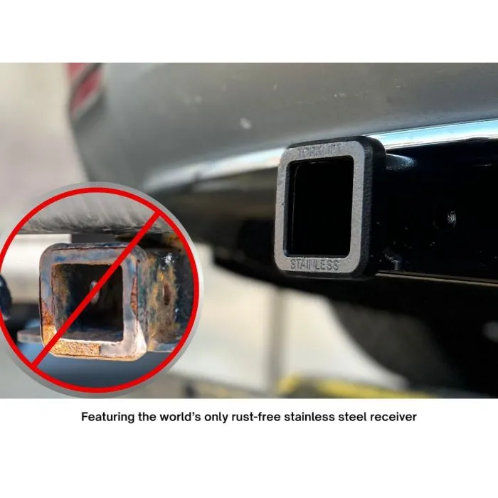 Lexus RX350 — 2020 - 2022 — Stainless Steel EcoHitch® Trailer Hitch