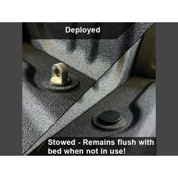 Front Ford F250/F350 Super Duty - ApexAnchors - In Bed Tie Down Payload Anchors for Truck Camper – F5010-P