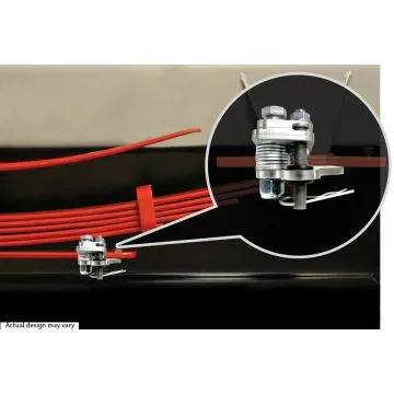 Lower stableload installed on factory leaf spring