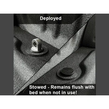 Available Now! Rear Dodge Ram 3500 - ApexAnchors - In Bed Tie Down Payload Anchors for Truck Camper – D6101