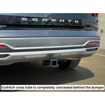 Available Now! Kia Sorento – 2021 – 2026 - Stainless Steel EcoHitch® Trailer Hitch