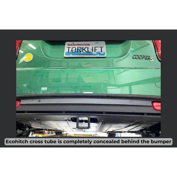 Mini Cooper SE — 2022 - 2024 — Stainless Steel EcoHitch® Trailer Hitch