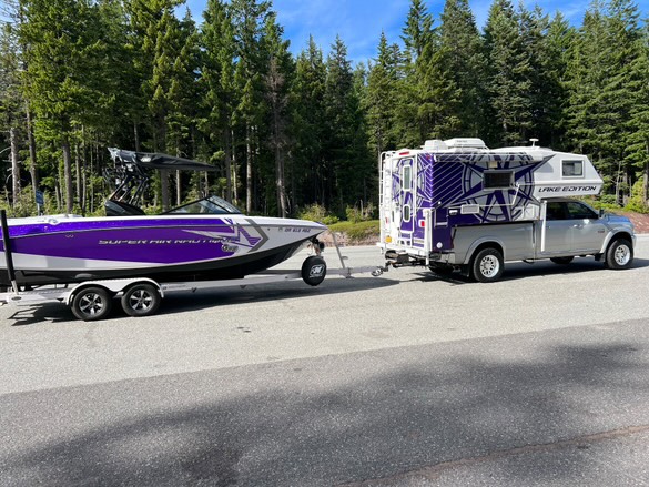 Can You Tow With a Hitch Extension Behind a Truck Camper?