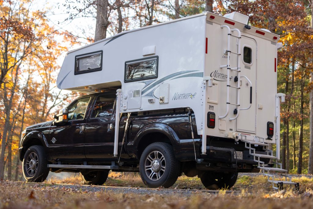 Truck Camper Step Safety for Dogs, Kids, and Guests